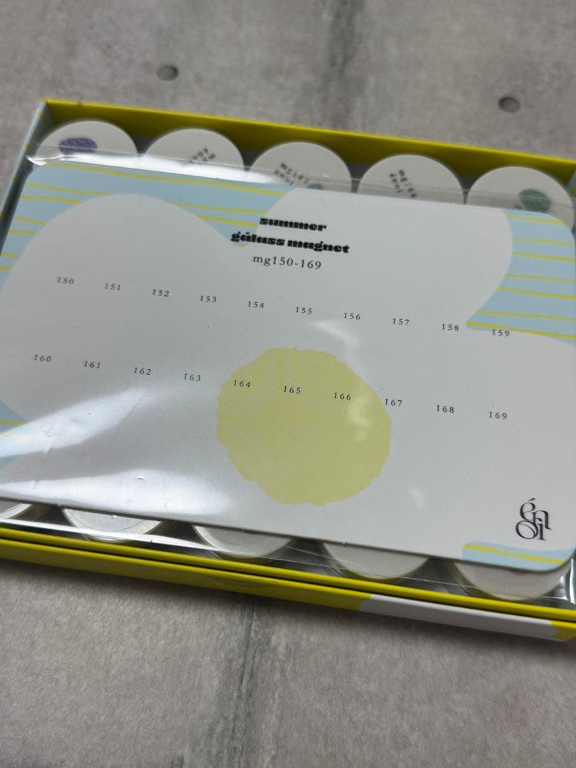 週末まで⭐︎⭐︎enoi エノイ　ガラスマグネット　20色まとめ売りセット