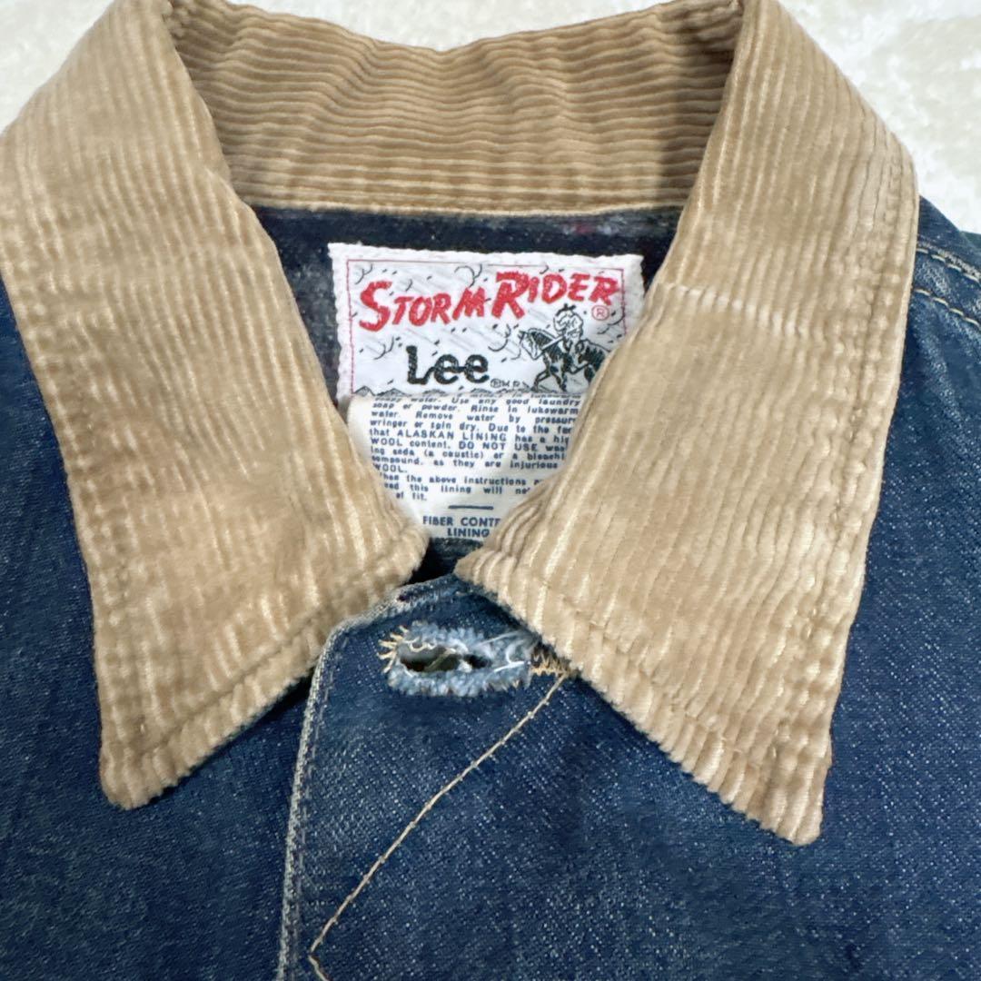 Lee リー 101LJ ストームライダー Gジャン デニムジャケット　38 M
