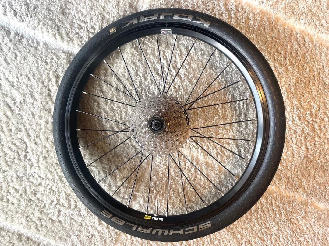 tern verge n8 ホイール、タイヤ、カセット