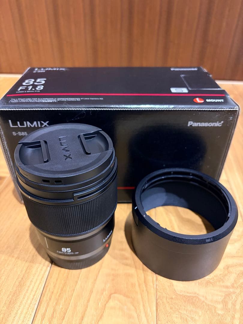 LUMIX 85mm F1.8 Lマウント 美品