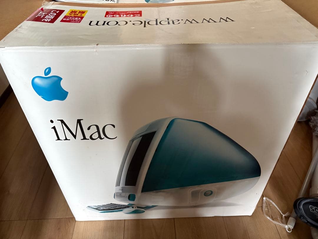 Apple iMac G3 ブルー スケルトン