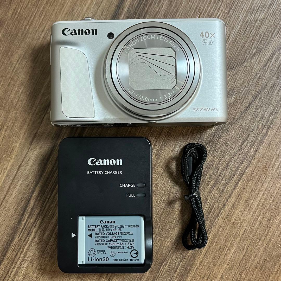 【美品】Canon PowerShot SX730 HS ホワイト