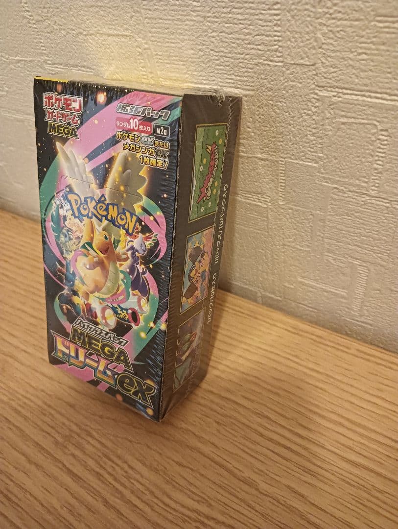 ポケモンカードゲームMEGAドリームEX 新品未開封1BOX シュリンク付き