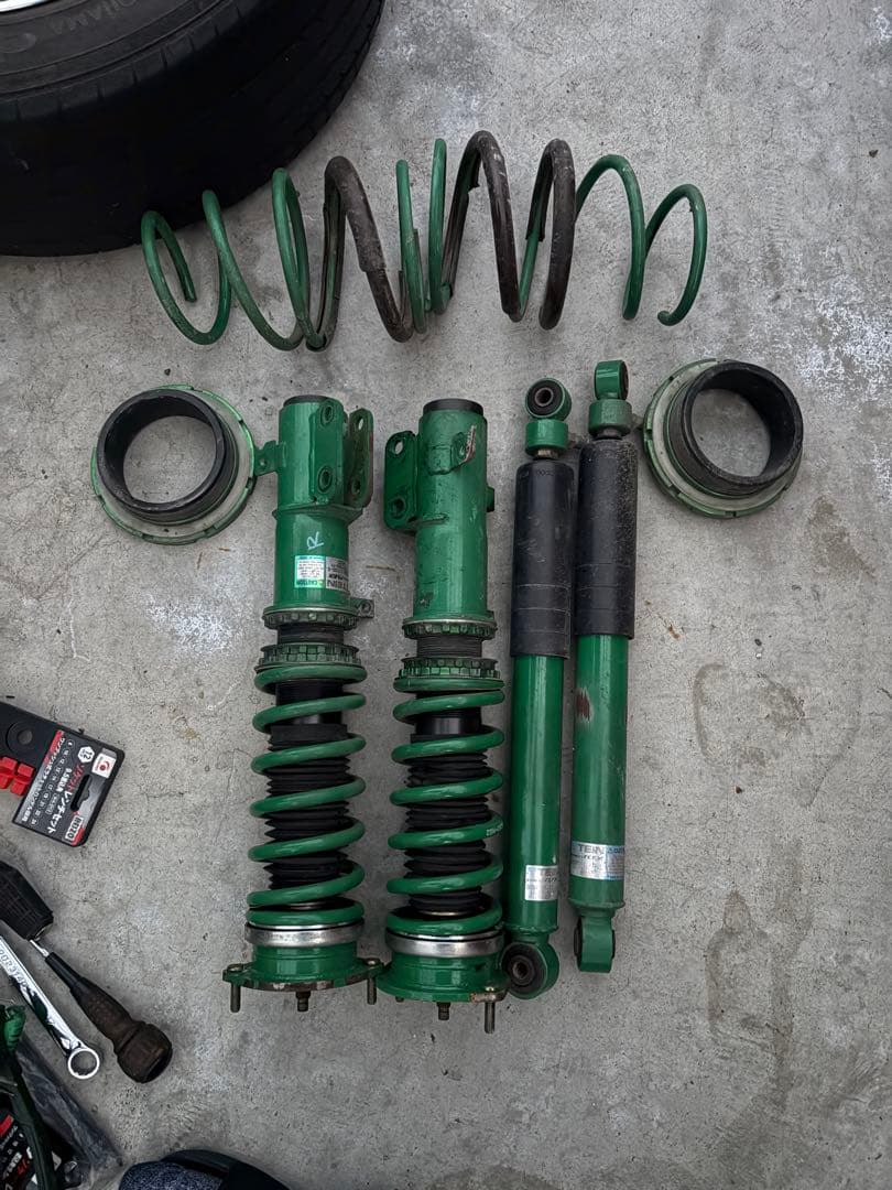 超値下しましたL250 エッセ ミラジーノ 車高調 テイン