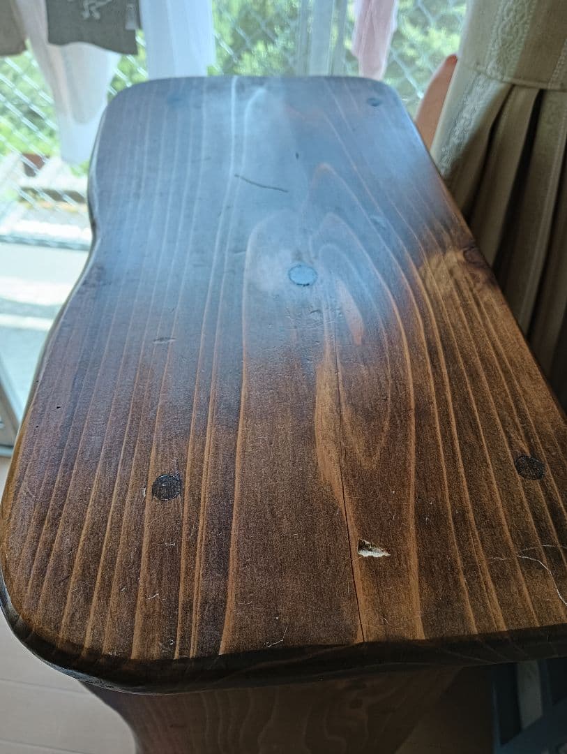 透かし棚　手作り　本立て　木製棚　国産杉