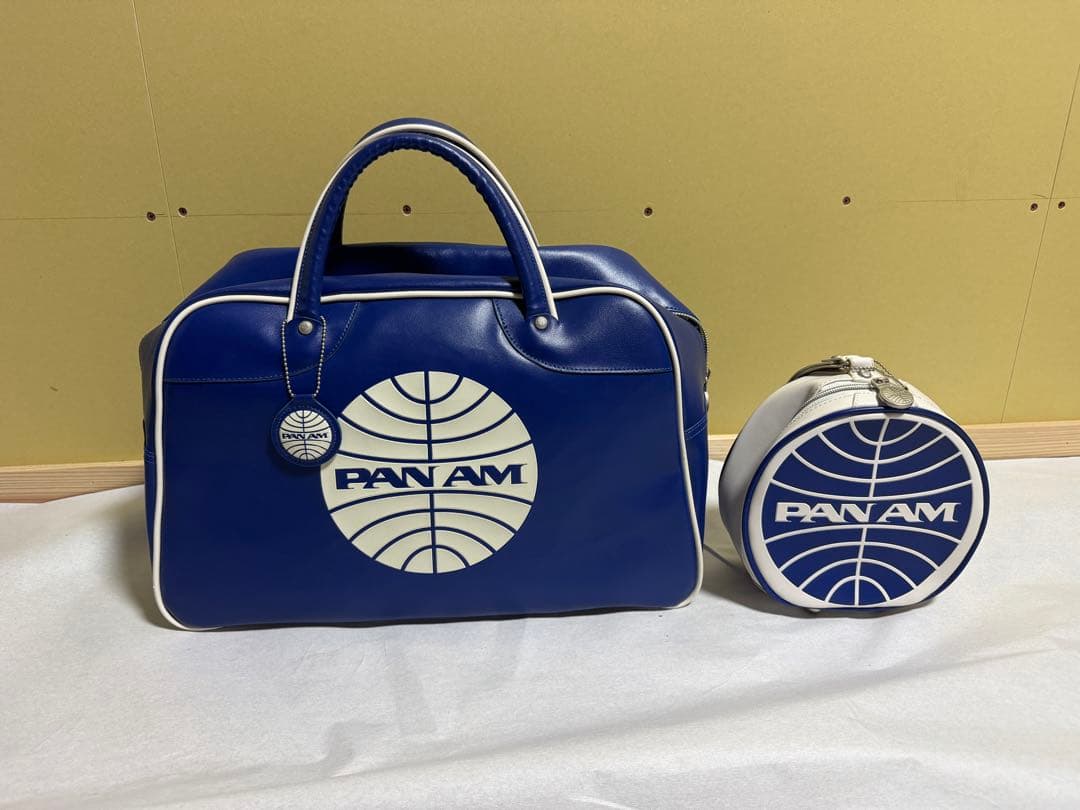 PAN AM ボストンバッグ・ポーチセット