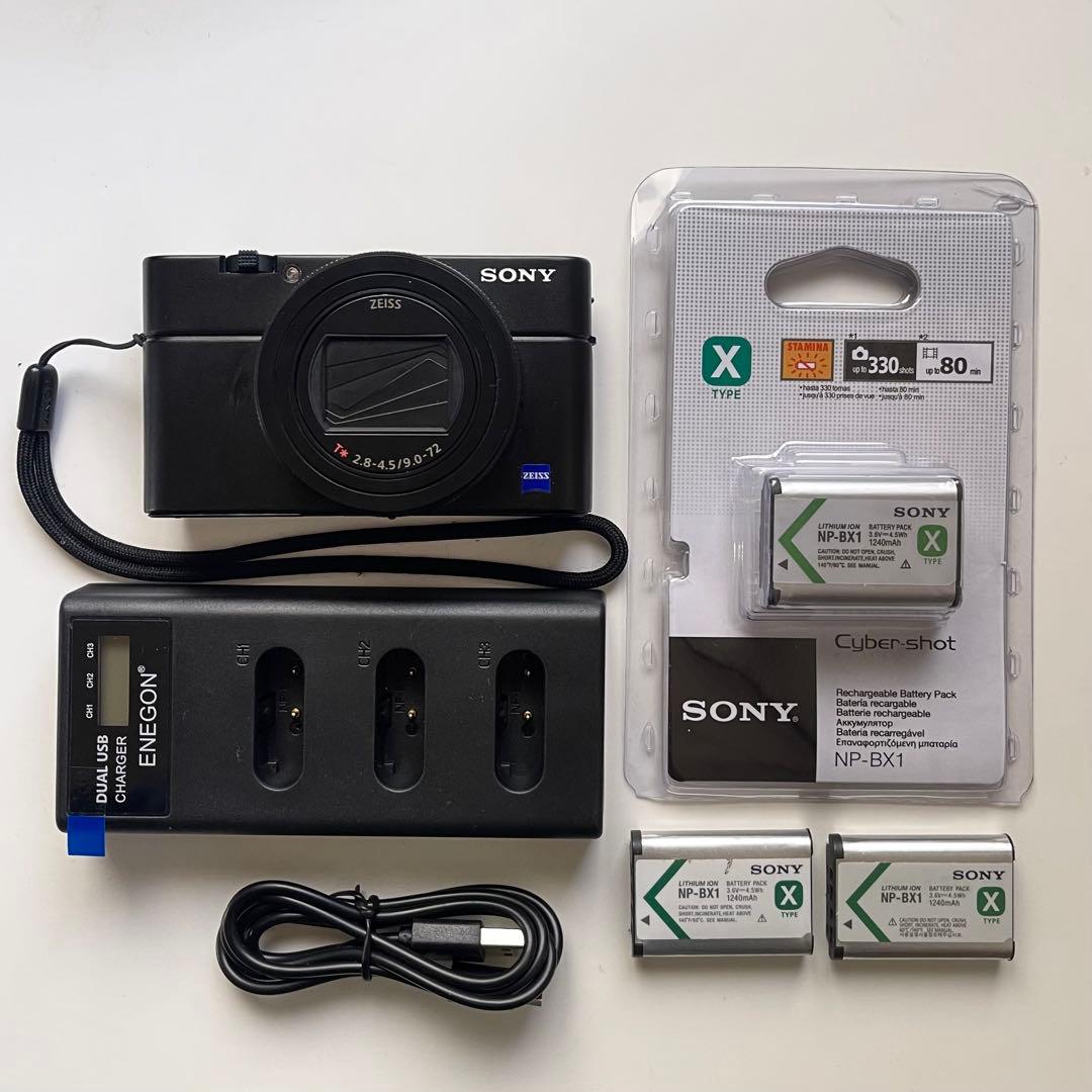 美品 SONY Cyber-shot RX100 VI VLOG バッテリセット