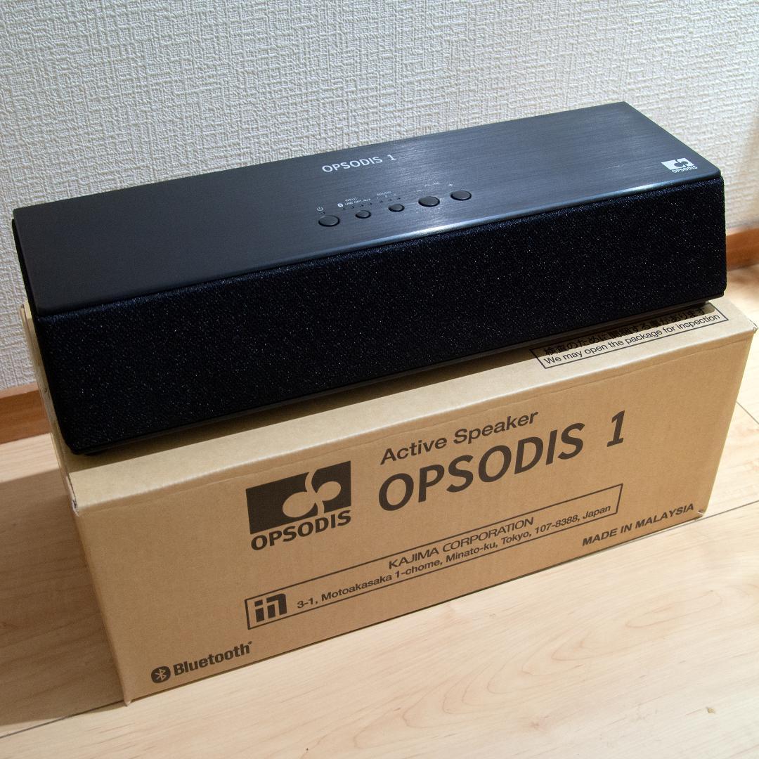 鹿島建設 OPSODIS 1 立体音響スピーカー（ブラック）