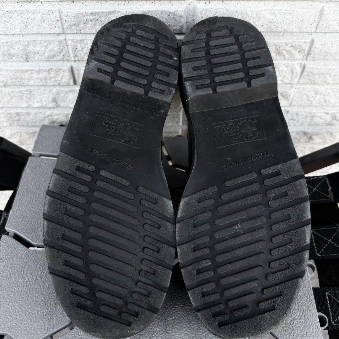 Dr.Martens 3ホールシューズ　ブラック　ネイビーステッチ