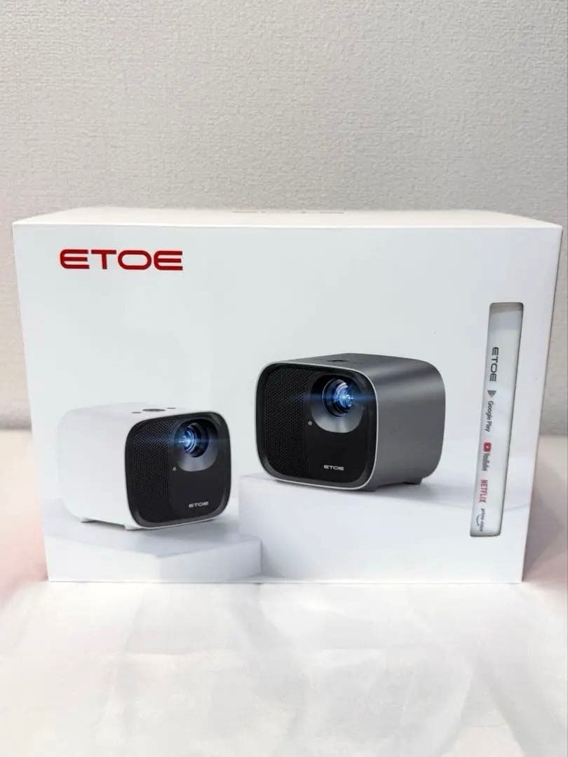 ETOE プロジェクター E3 Pro Android TV11搭載 ブラック