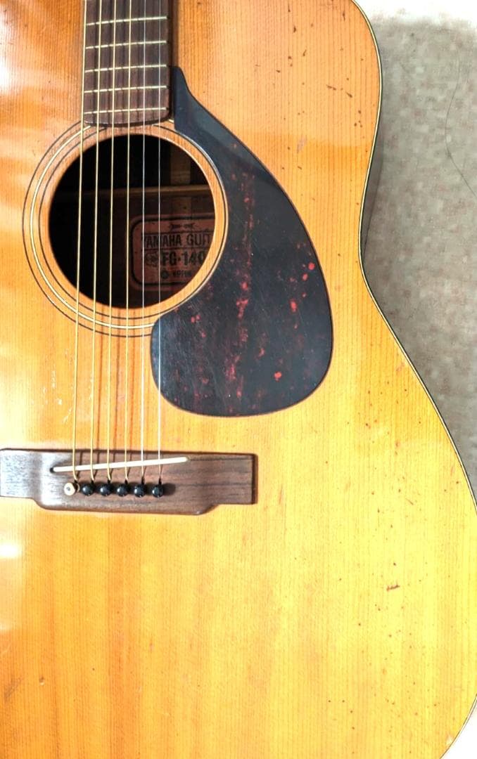YAMAHA FG-140 アコースティックギター　赤ラベル