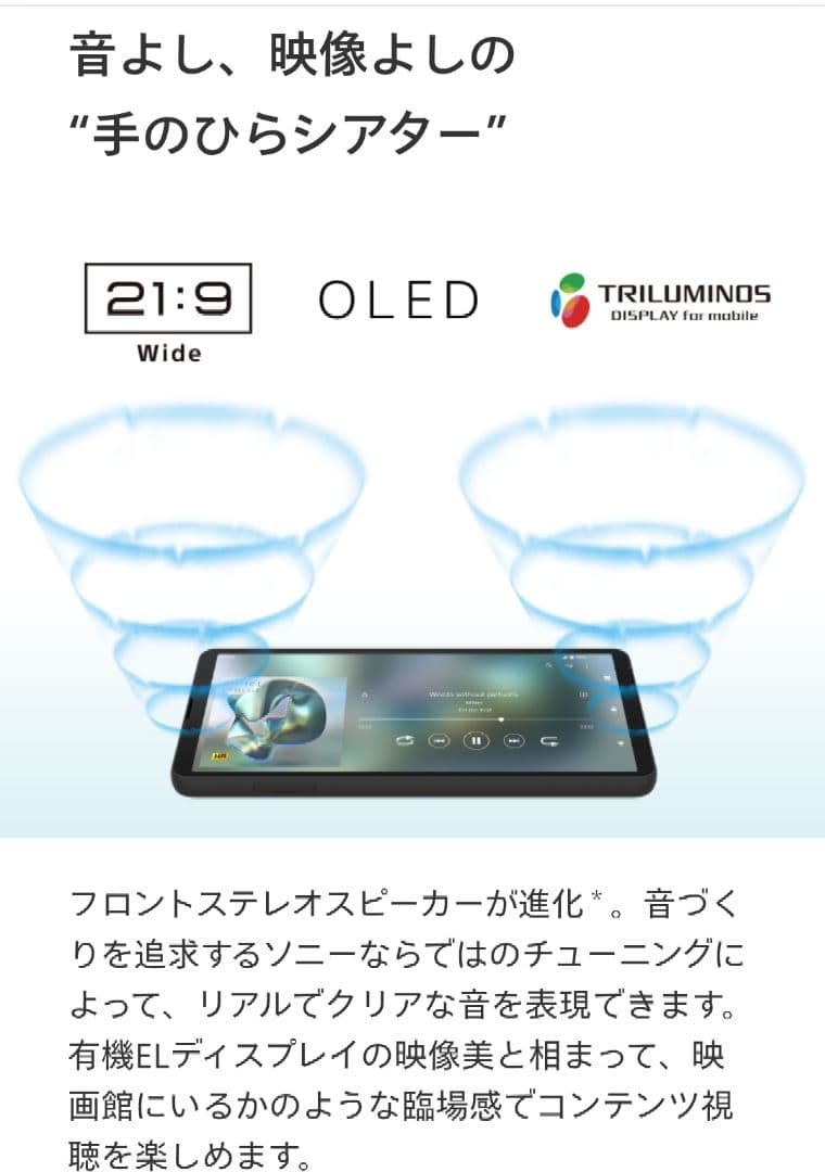 箱有.Sony Xperia 10 VI 人気ホワイト SoftBank