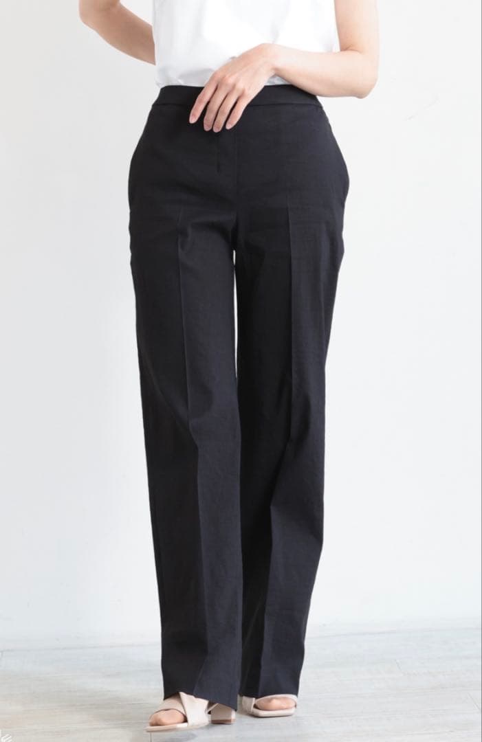 theory★『wide pull on』★ワイドラインパンツ