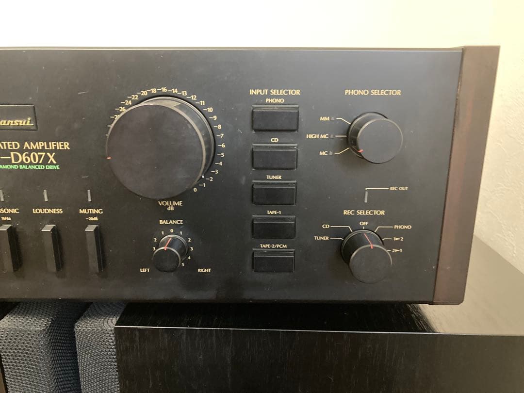 SANSUI AU-D607X インテグレーテッドアンプ
