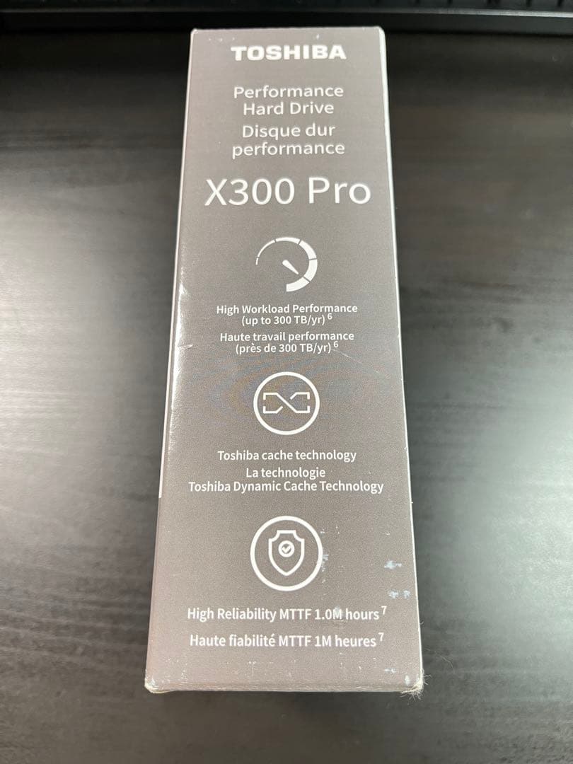 【新品未開封】東芝 3.5インチ HDD X300 Pro 4TB