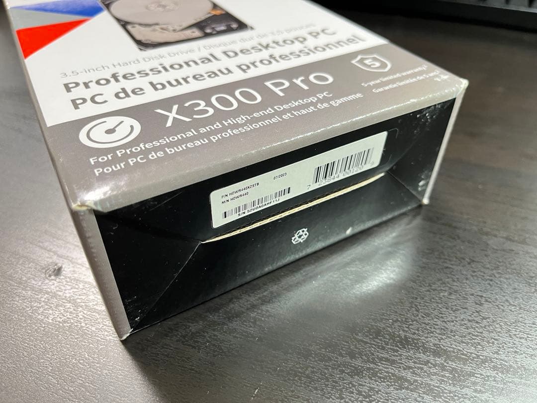 【新品未開封】東芝 3.5インチ HDD X300 Pro 4TB