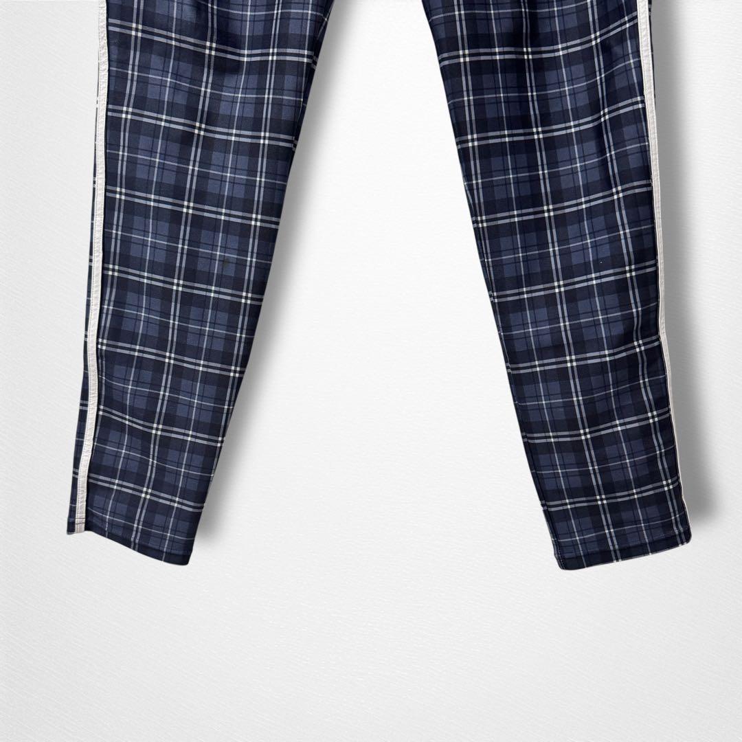 リサウンドクロージング チェックラインパンツ