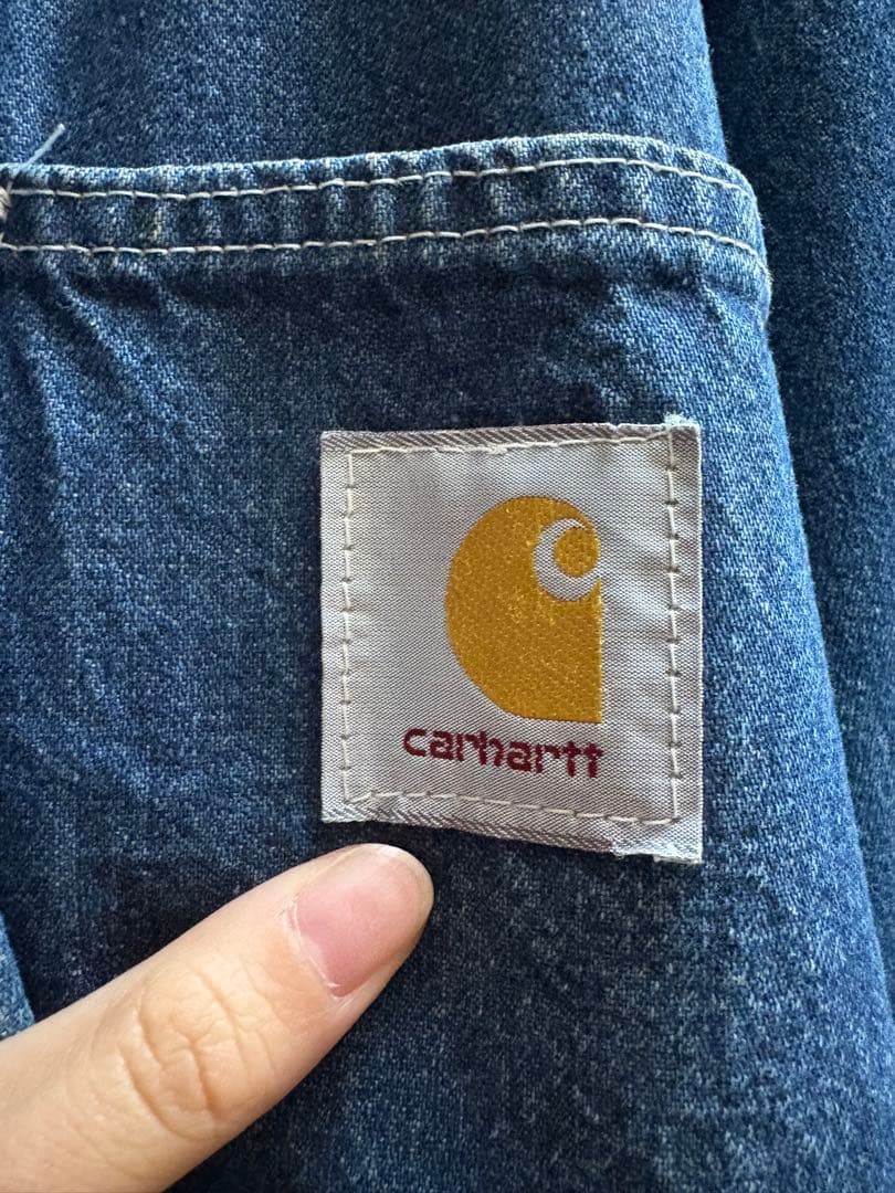 Carhartt カーハート　デニムジャケット　裏地付き