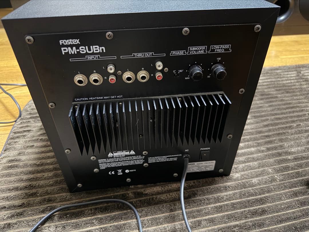 Fostex フォステクス PM-SUbn サブウーファー スピーカー
