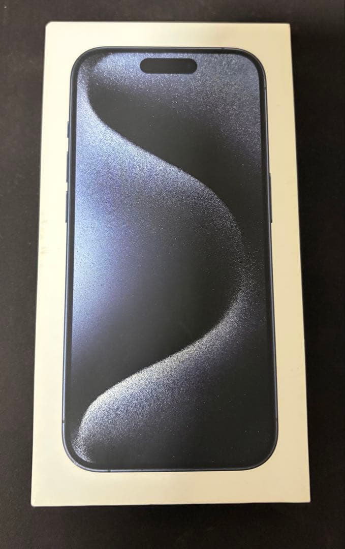 iPhone 15 pro ブルーチタニウム　128gb simフリー