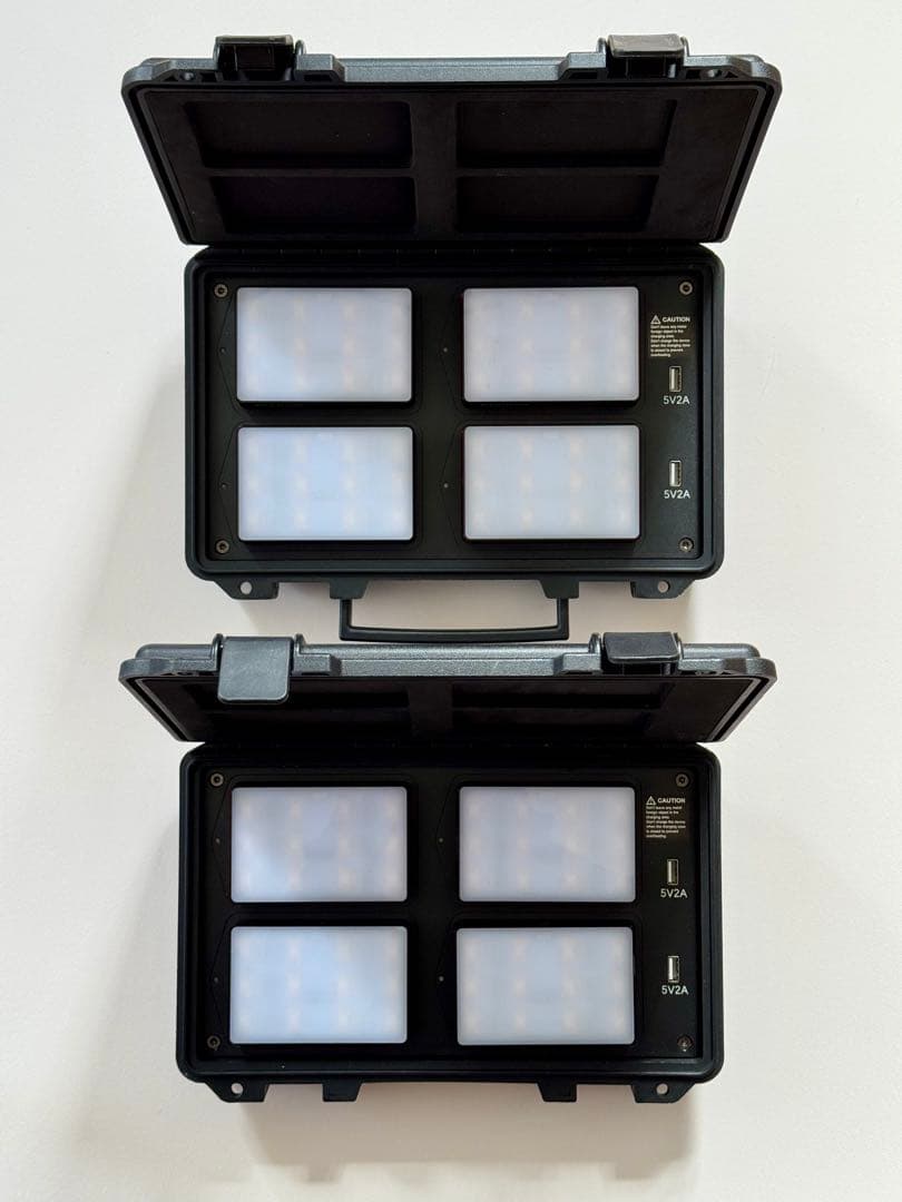 Aputure AL-MC 4-Light Travel Kit 2セット