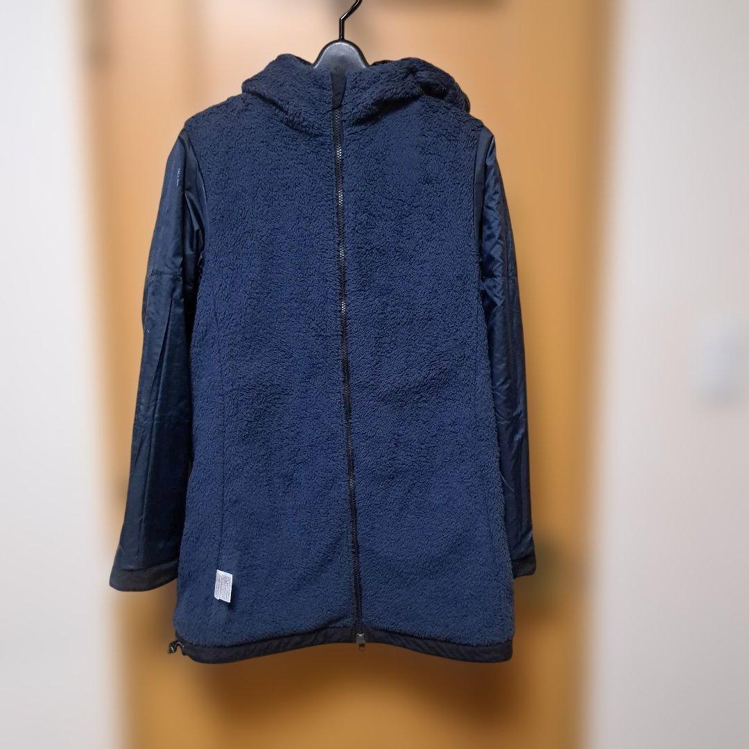 ノースフェイス 裏地ボア　コンパクトノマドコート ミドル丈　ブラック