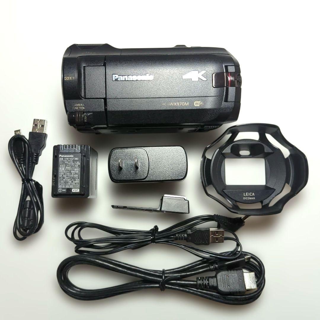 Panasonic デジタル4Kビデオカメラ　HC-WX970M