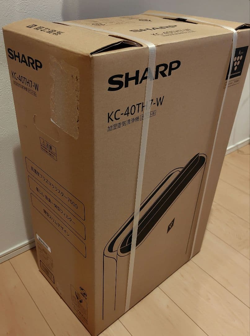 空気清浄機・イオン発生器 kc-40th7-w