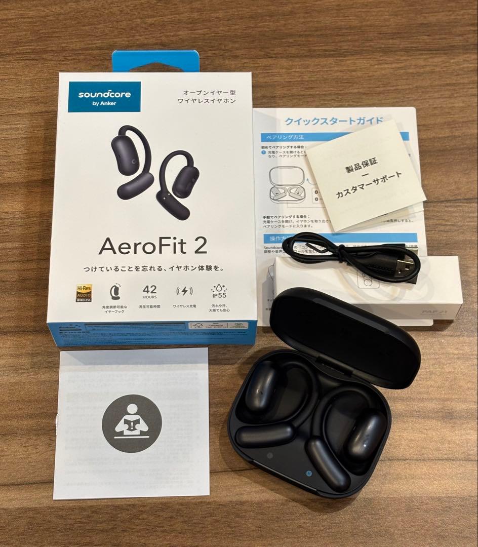Anker Soundcore AeroFit 2 ミッドナイトブラック