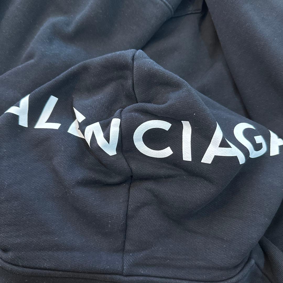 BALENCIAGA ブラック フーディ