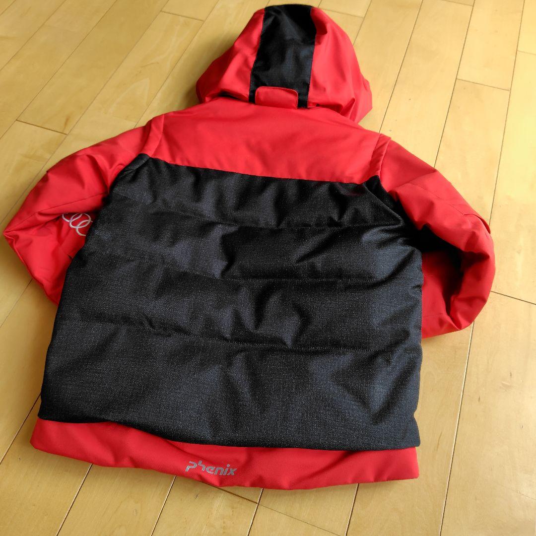 Phenix 子ども用スキーウェア 赤黒、迷彩