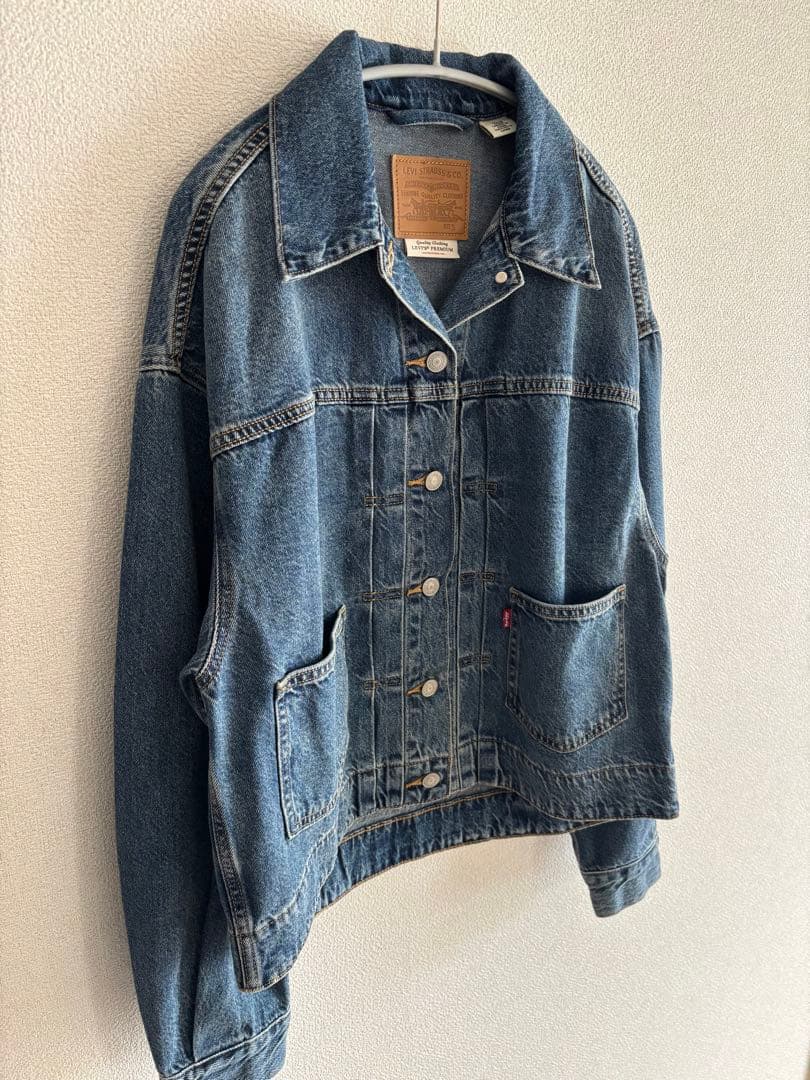 Levi's／BALLOON SLEEVE TRACKER S デニムジャケット
