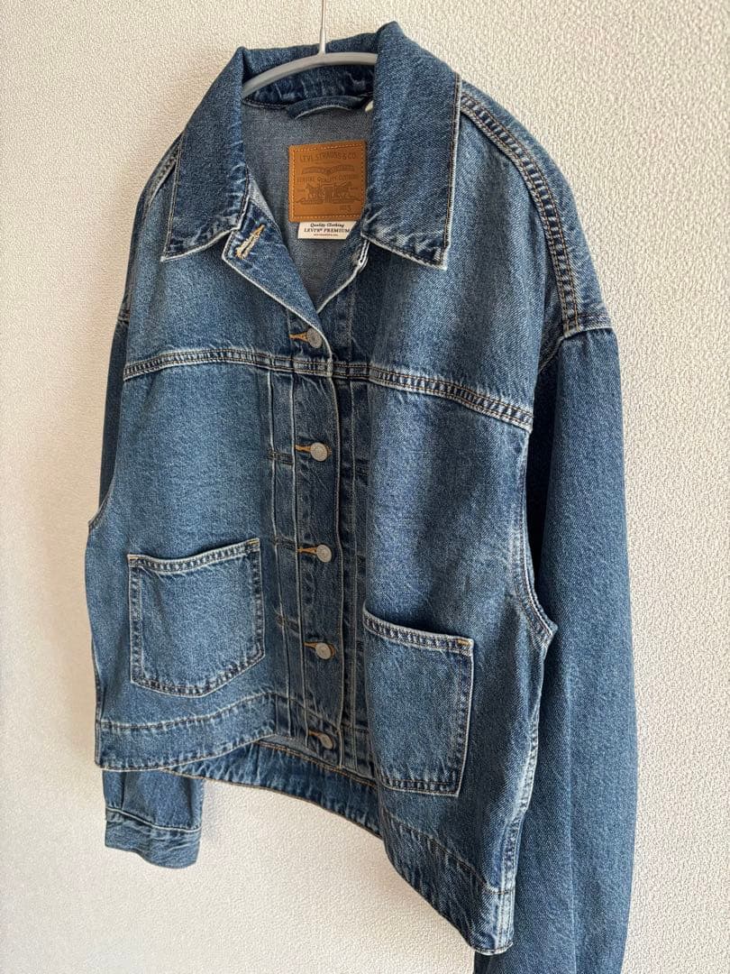 Levi's／BALLOON SLEEVE TRACKER S デニムジャケット