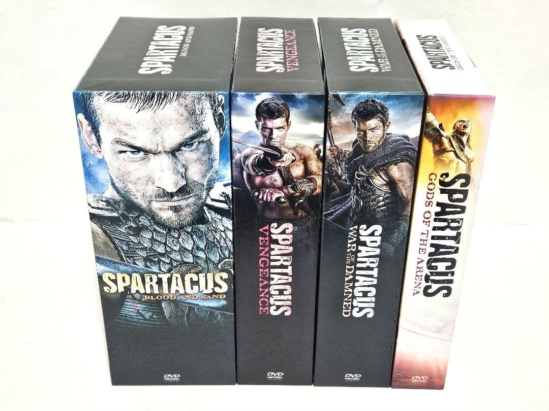 スパルタカス DVD セット 全4作品