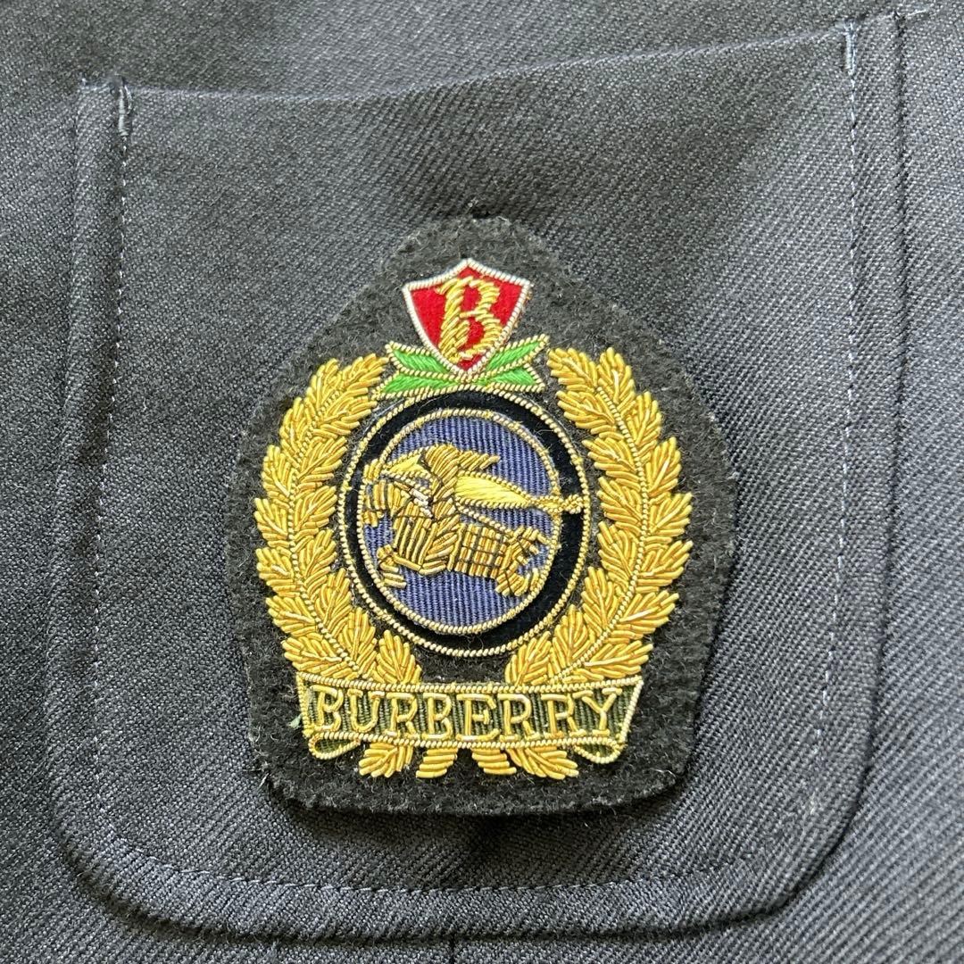 BURBERRY　LONDON　バーバリーロンドン　　エンブレム　紺ブレ　160