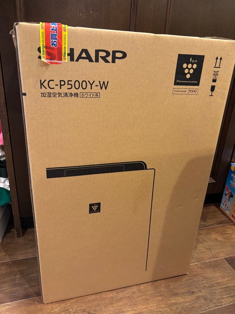 【miko】SHARP KC-P500Y-W 加湿空気清浄機