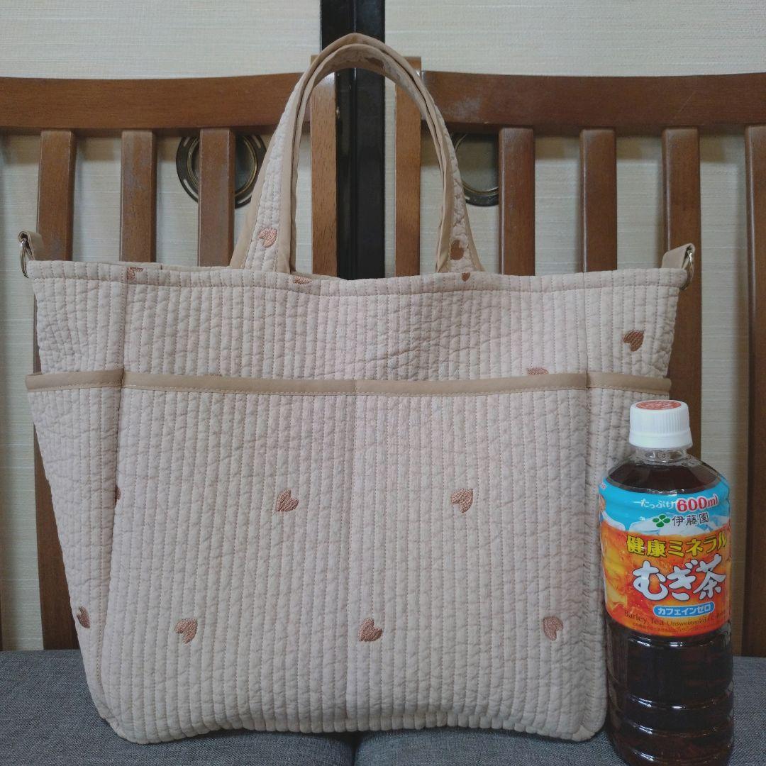 ポケットいっぱいヌビバッグ　ハンドメイド