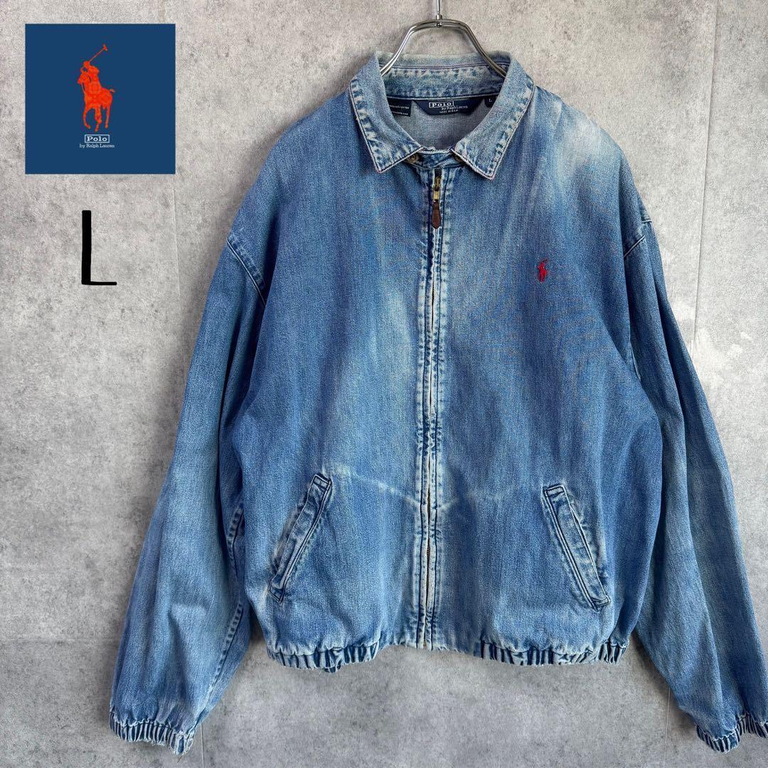 aiko-☺︎様 ポロ ラルフローレン デニム スウィングトップ L USA