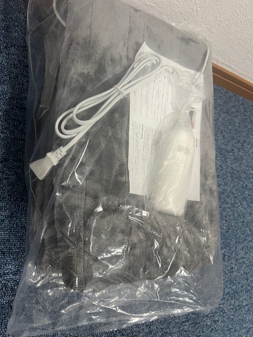 2枚セット(新品未使用)電気毛布 洗える掛け敷兼用 150×80/188×130