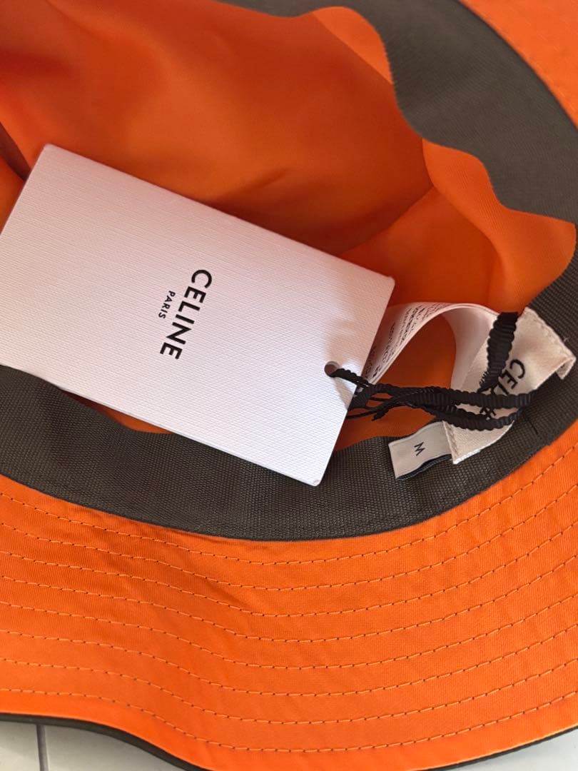 CELINE キルティング バケットハット M