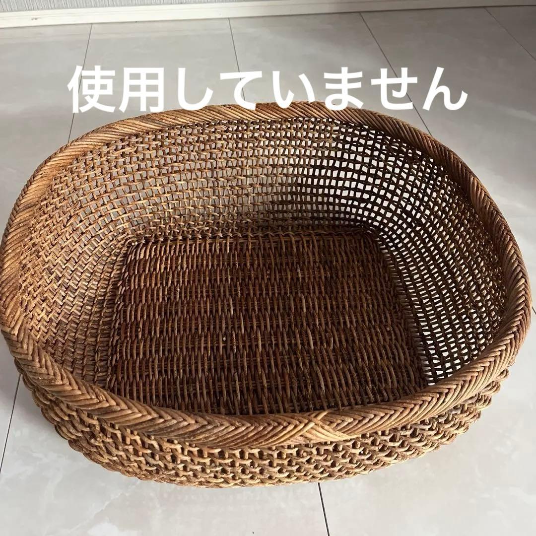 あけびバスケット　かご　スクエア籠　おしゃれ　収納　インテリア小物入れ　天然素材