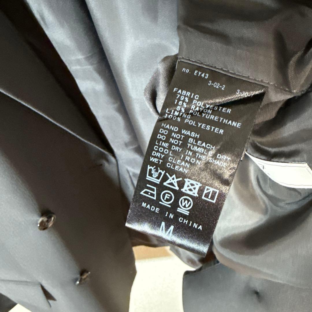 417 EDIFICE T/Rトロピカル ダブル ワイドセットアップ　グレー