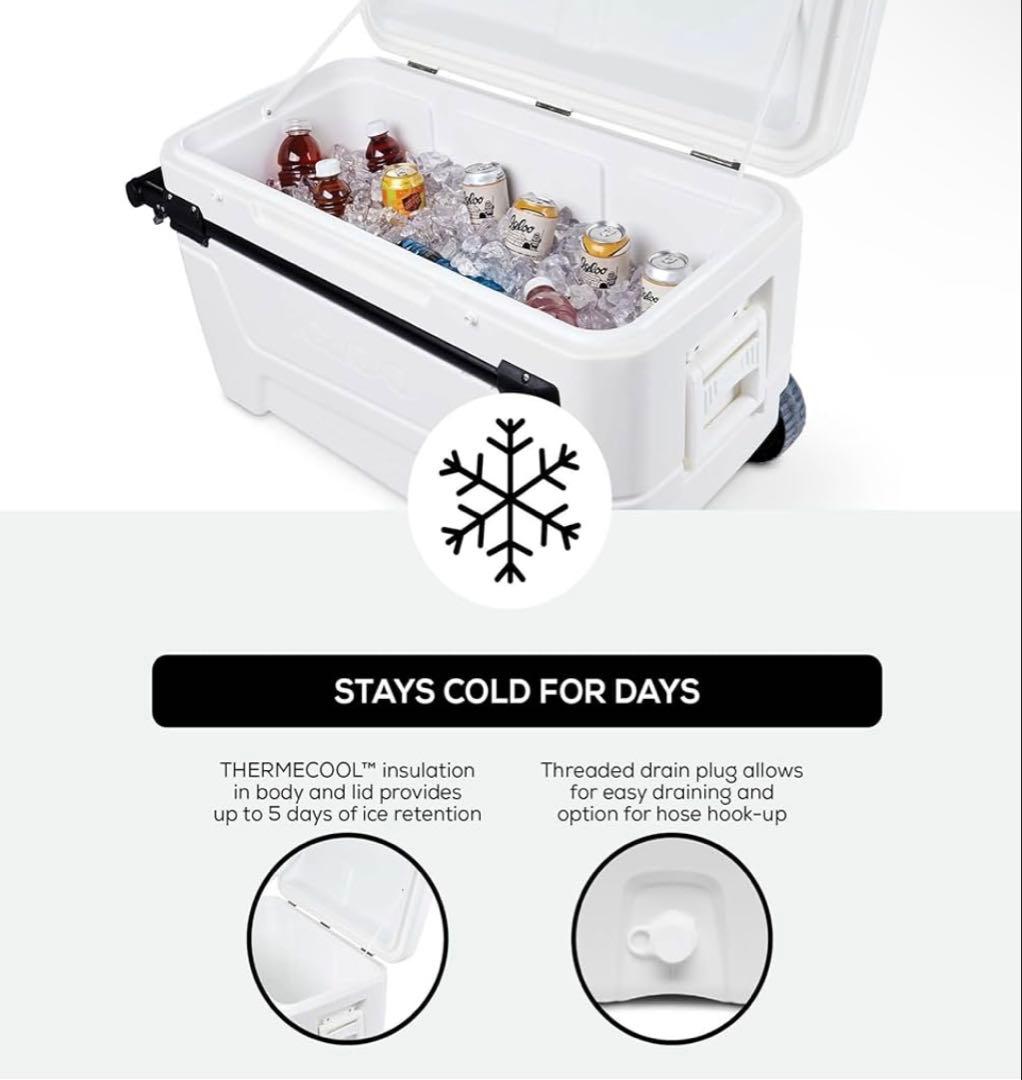 igloo(イグルー) グライド プロ 110 (104L) ホワイト 1個