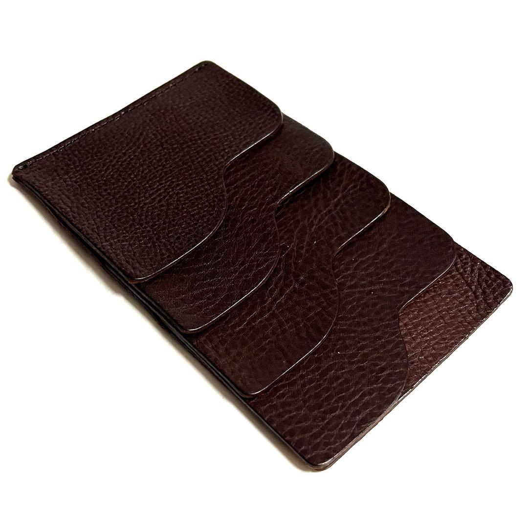 極美品 LONA L-zip long wallet フルオプション ブラウニー