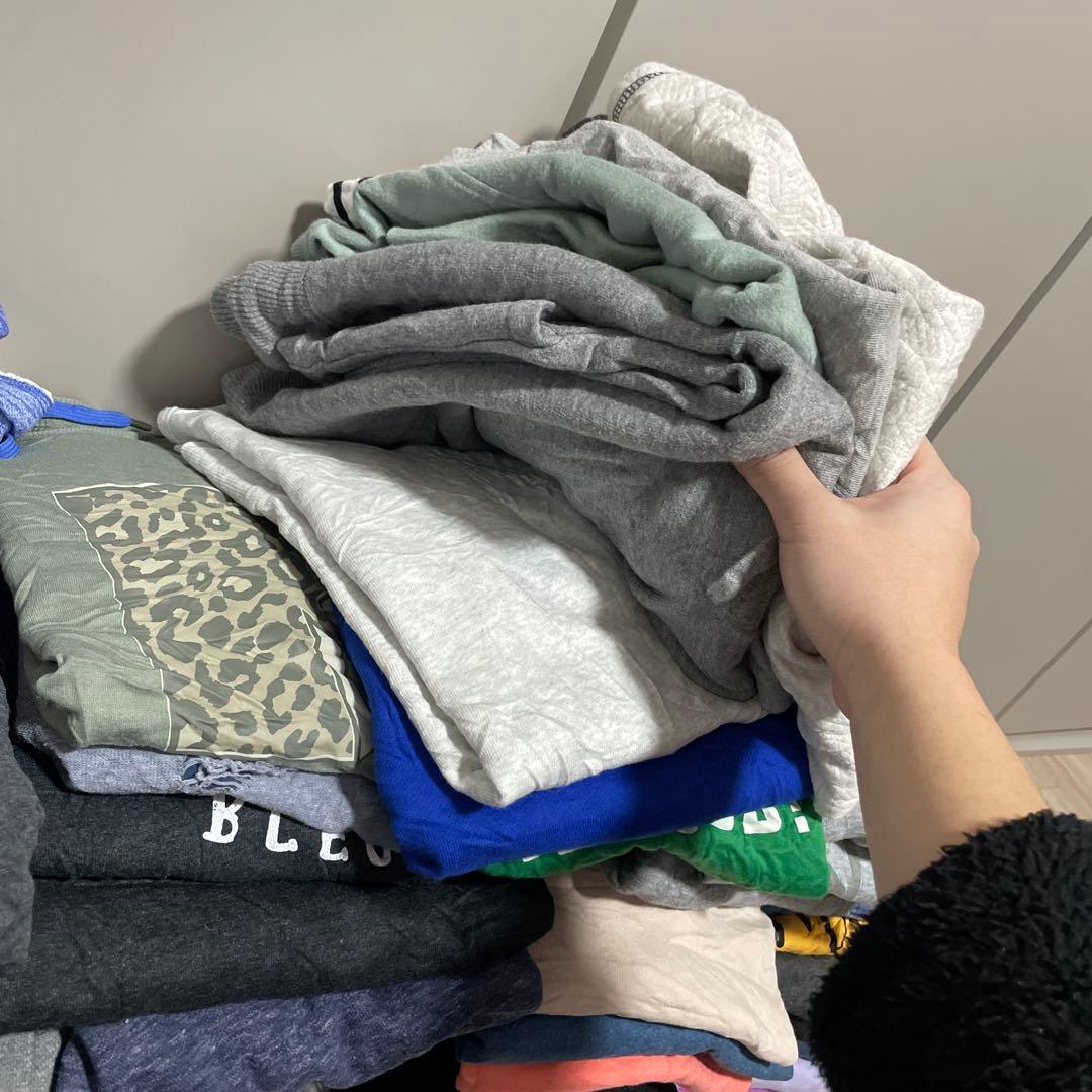 ぽ*ん様 85枚まとめ売りセット⭐️スウェット・トレーナー メンズレディースサイ