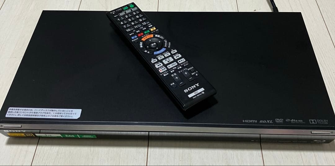 SONY ソニー　BDZ-EW1000 レコーダー　1TB 2012年製