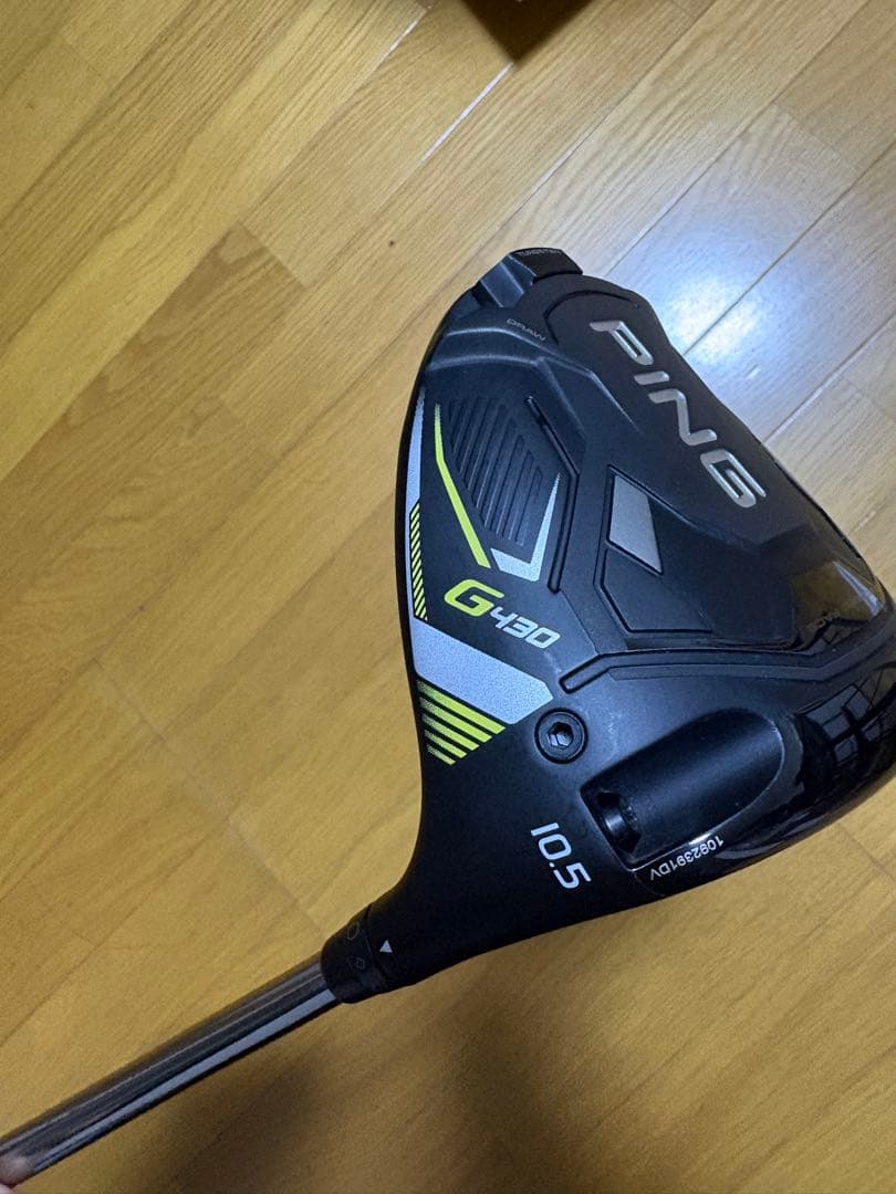 PINGピンG430 LST 10.5度ピンツアークローム2.0 65Sシャフト