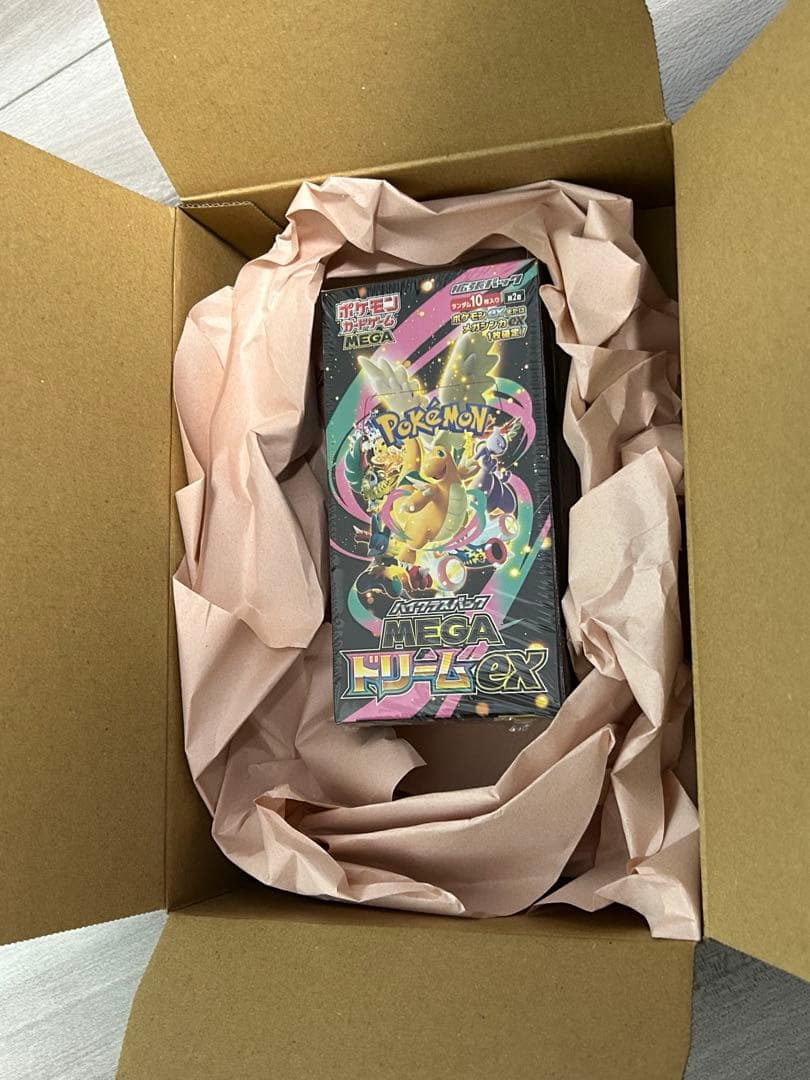 ポケモンカード MEGAドリームex BOX シュリンク付き　新品未開封