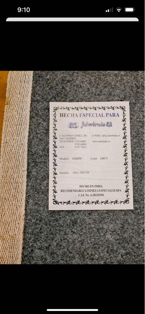 ハラコ パッチワークラグ ACTUS 140×200