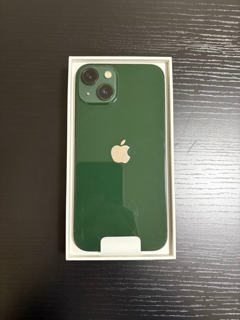 Apple iPhone 13 グリーン 本体　箱あり　動作確認済み